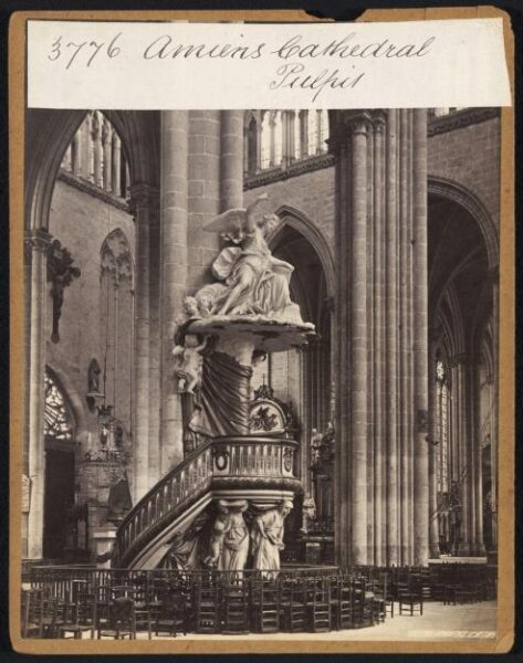 Francis Frith, Amiens Cathedral Pulpit