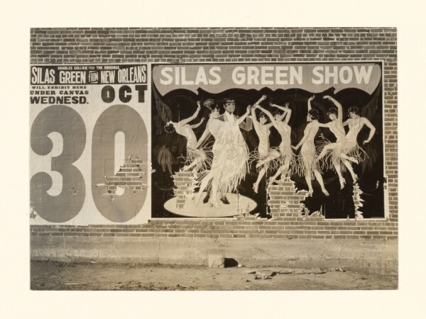 Walker Evans, Show Bill, Demopolis, Alabama / Poster, Alabama