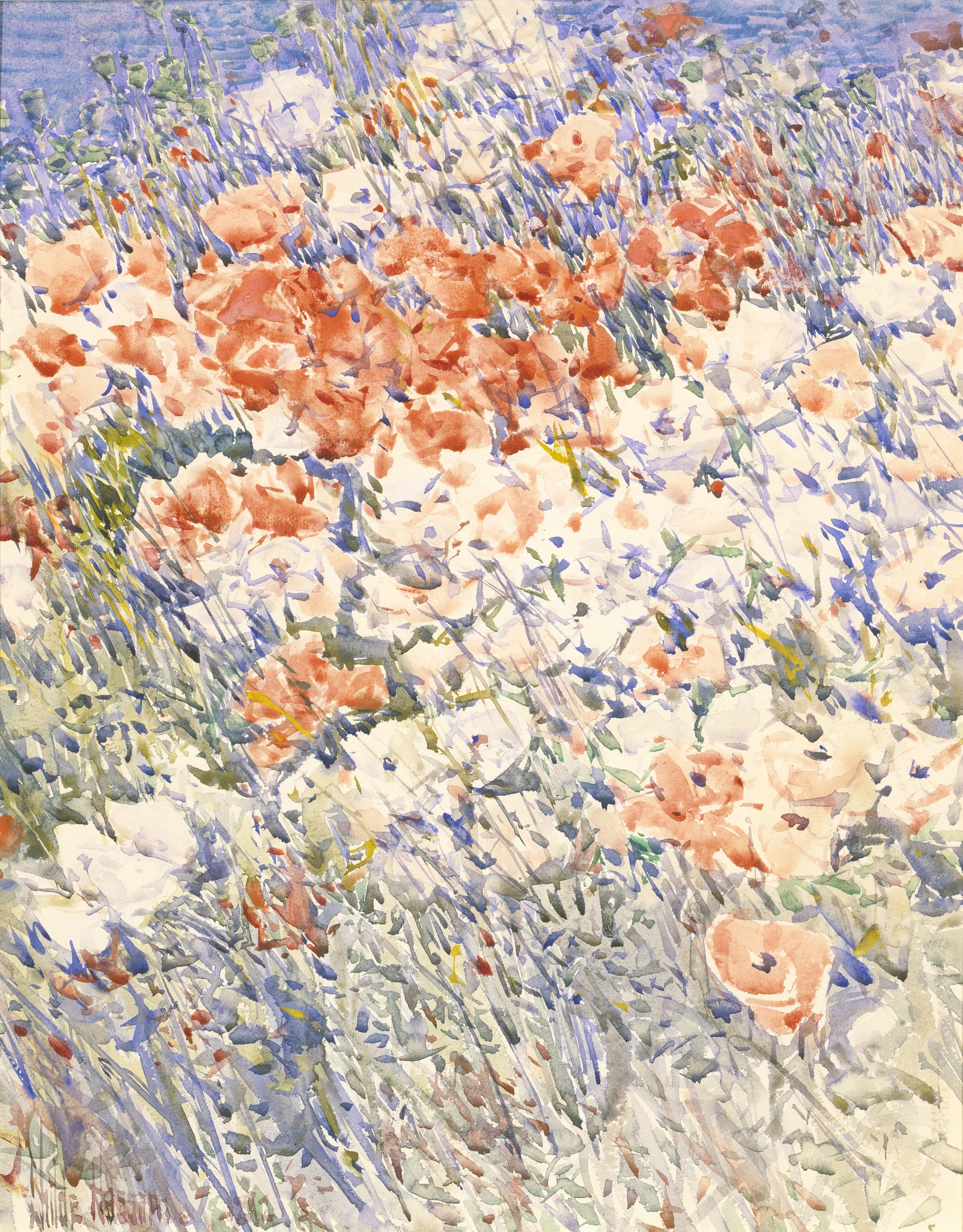 Childe Hassam, The Island Garden