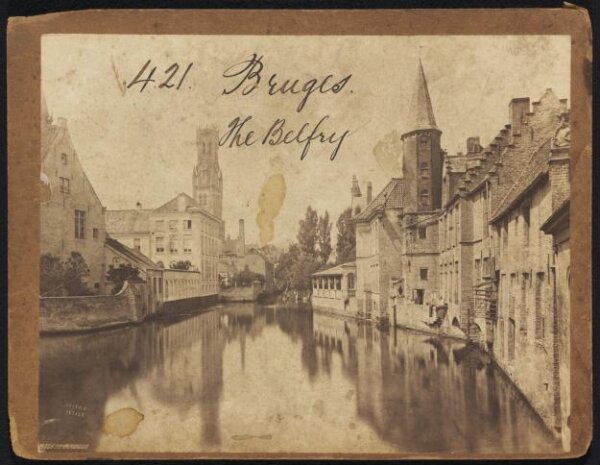 Francis Frith, Bruges.  The Belfry