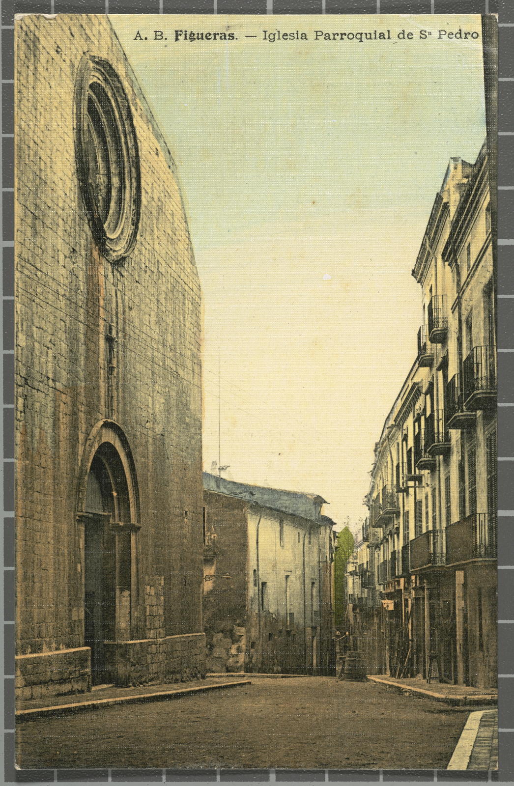 Desconegut, A. B. Figueras. - Parish Church of Sn Pedro