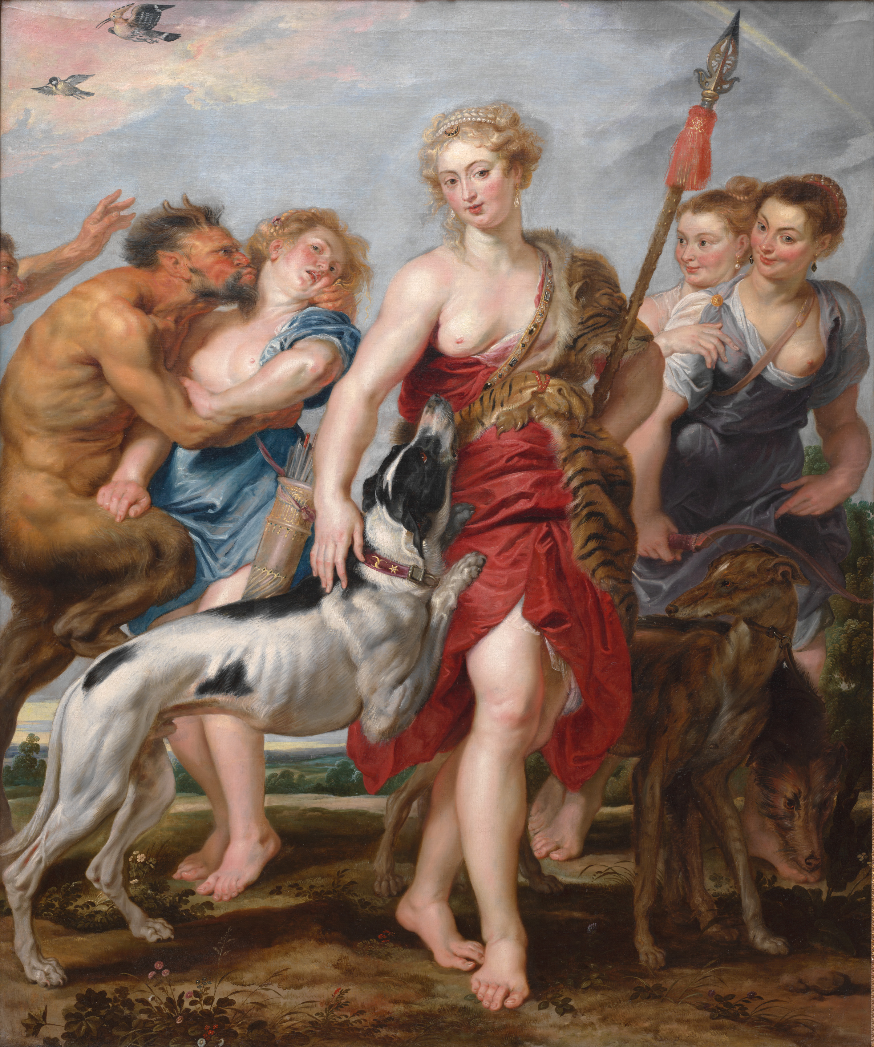 Peter Paul Rubens, Diana and Her Nymphs Departing for the Hunt