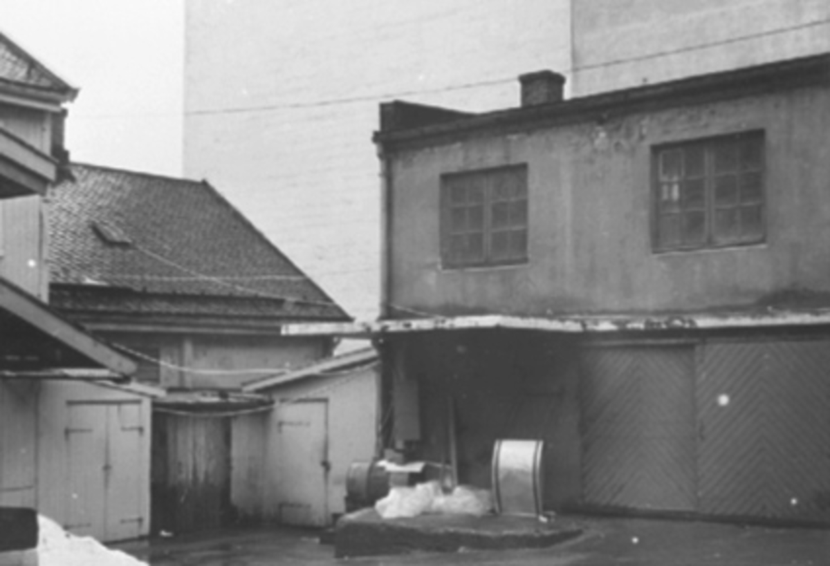 Anno Domkirkeodden, EKSTERIØR BAKGÅRD, TORGGATA 22