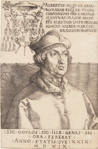 Albrecht Dürer, Kardinal Albrecht af Brandenburg, 1490-1545
