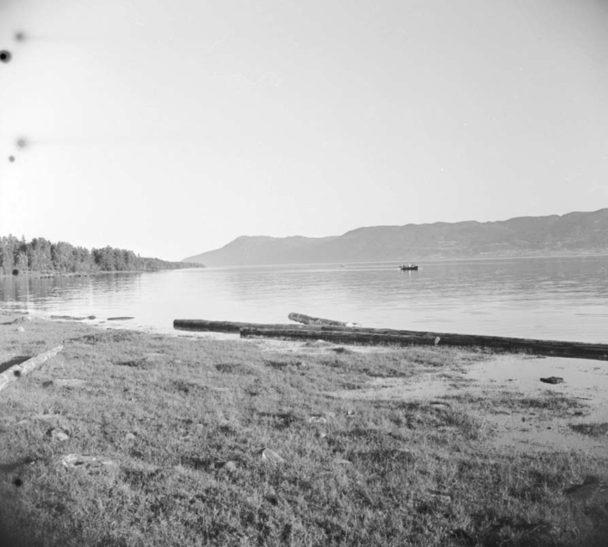 Anno Domkirkeodden, UTSIKT FRA FRANGSTUA, MJØSA