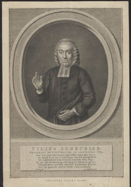 Reinier Vinkeles, Portrait of Filips Serrurier