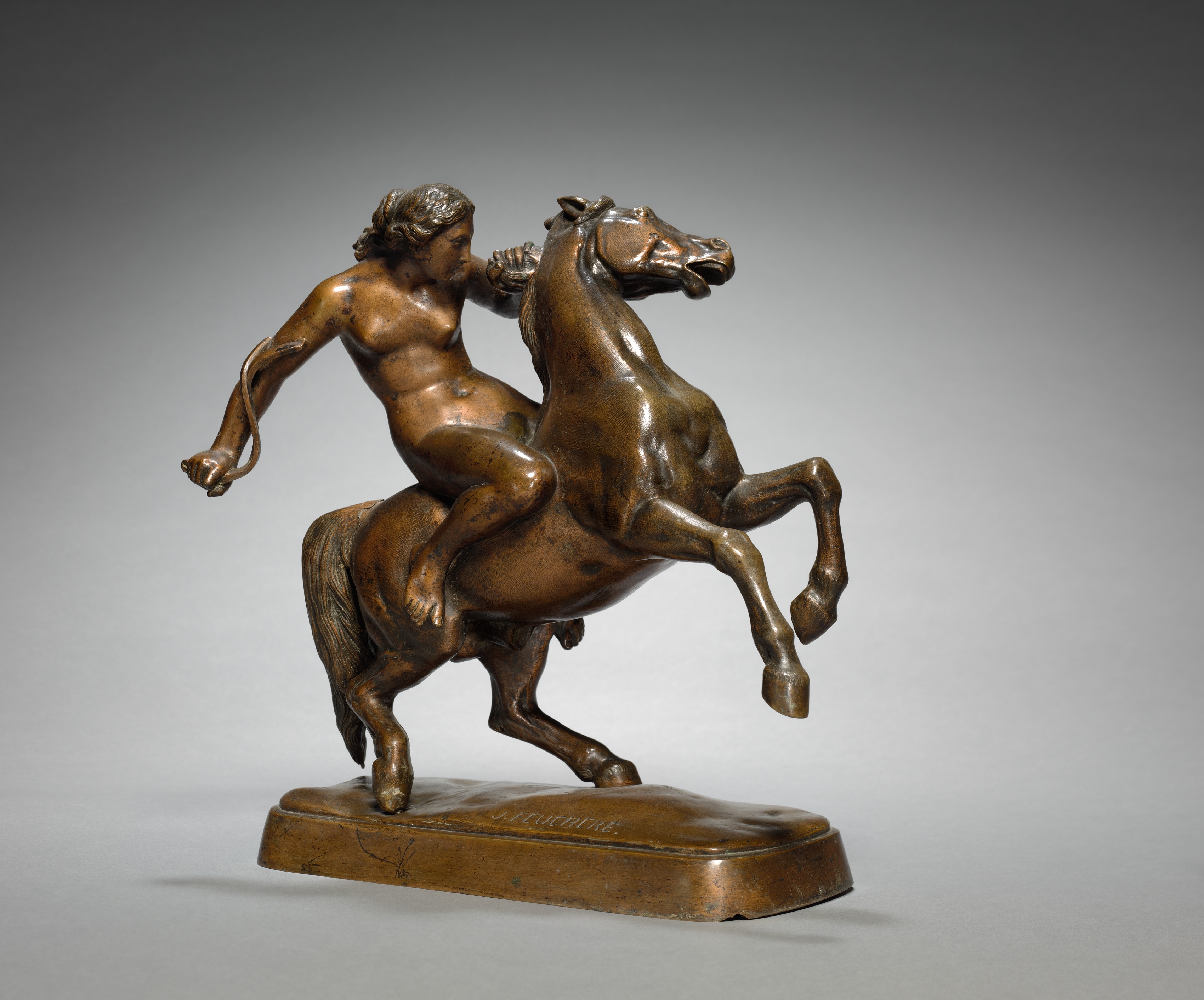 Jean-Jacques Feuchère, Amazon Taming a Horse