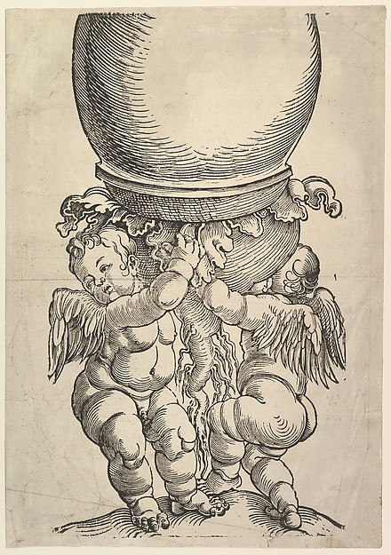 Albrecht Dürer, The Great Column (bottom block)