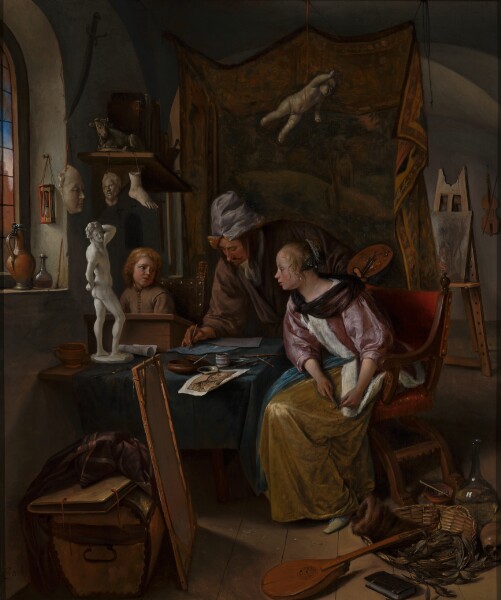 Jan Steen, The Drawing Lesson