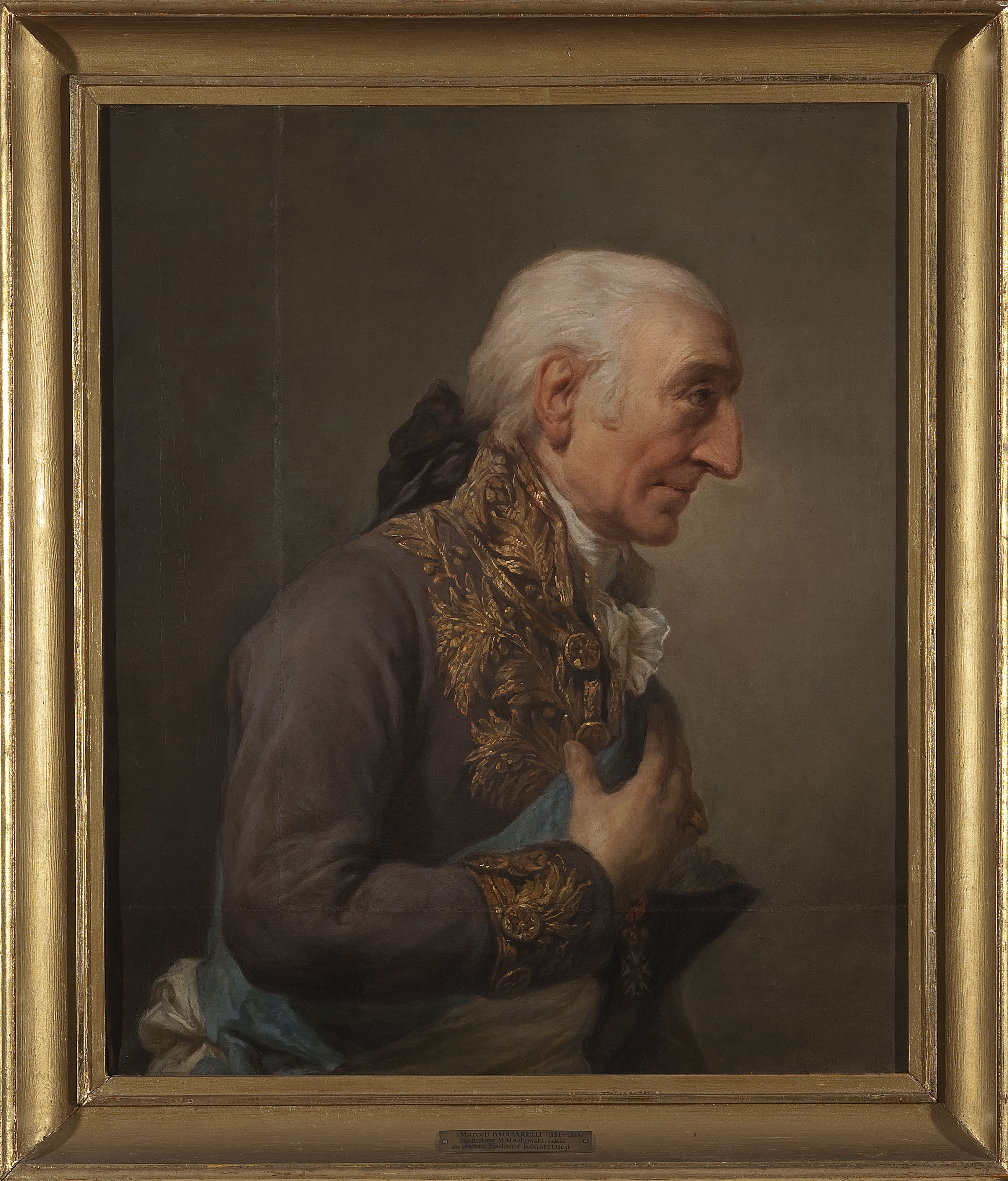 Marcello Bacciarelli, Portrait of Stanisław Małachowski (1736–1809), Marshal of the Seym