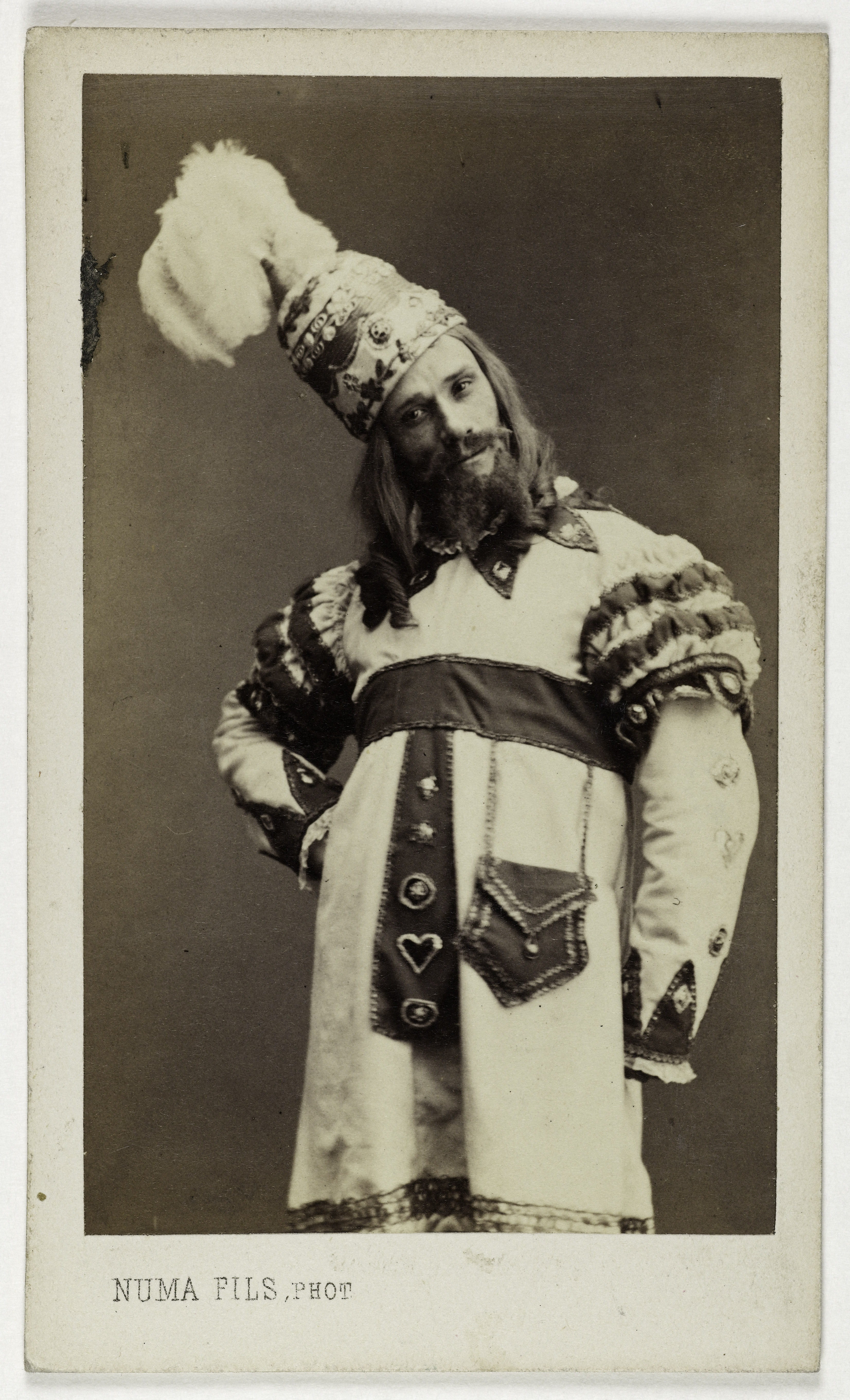 Numa Fils, Portrait d'Alexandre Guyon, (1830-1904), acteur