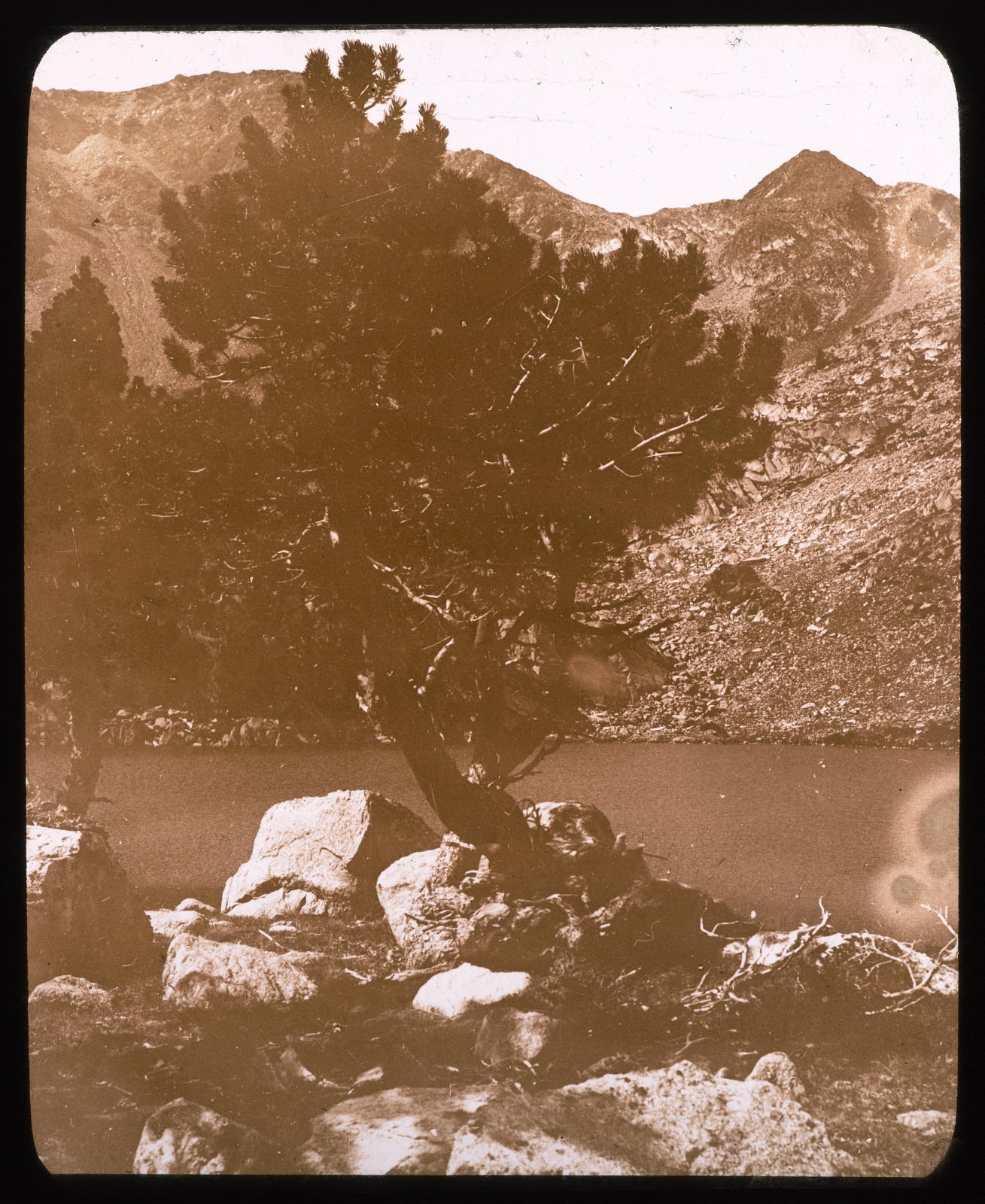 Desconegut, [Estany de muntanya]