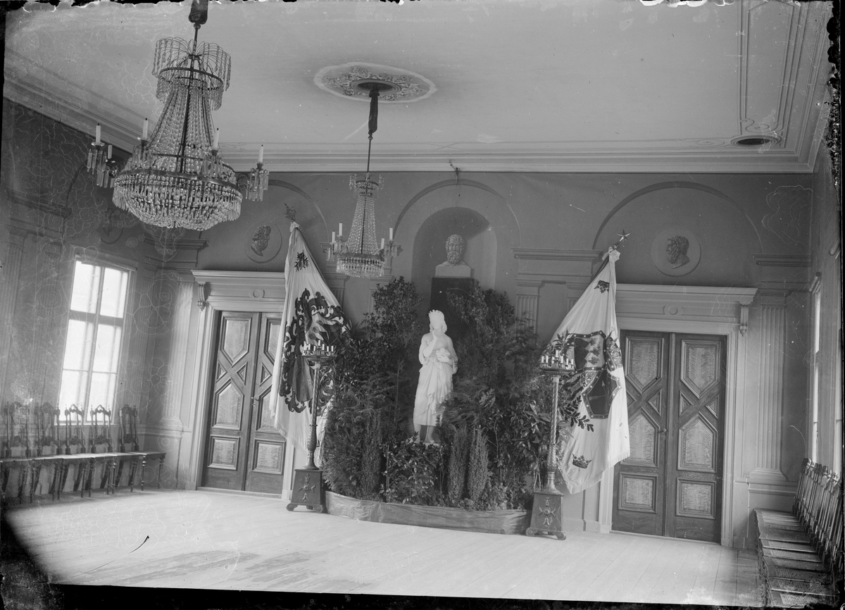 Henri Osti's Fotografiateliér, Stora salen på Västmanland-Dalas nation, Uppsala före 1914