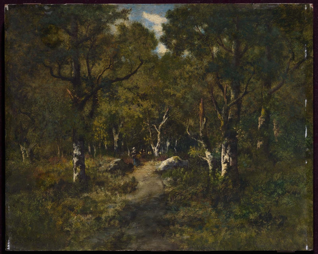 Narcisse Virgilio Díaz, Path through the Forest near Fontainebleau