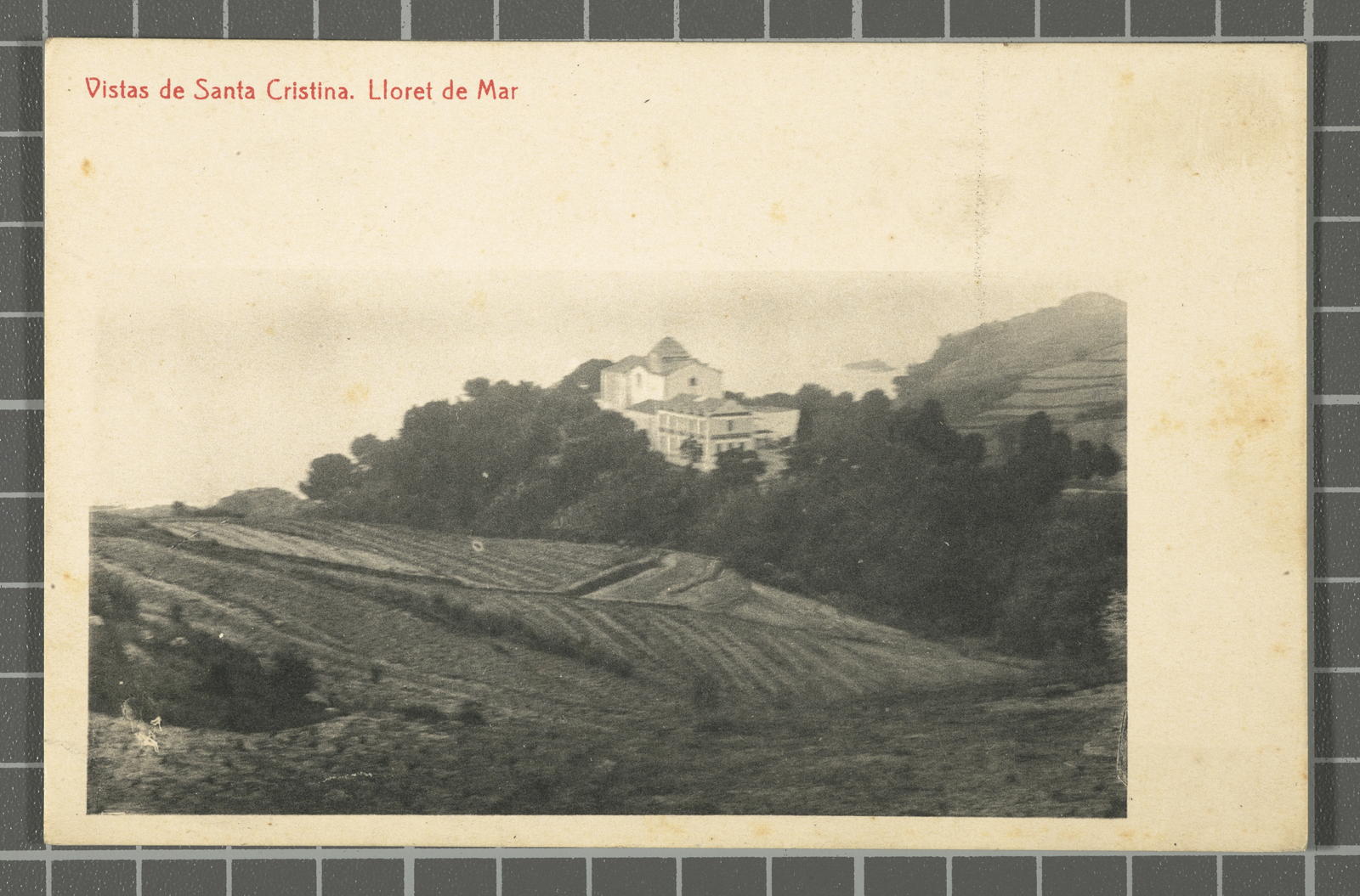 Desconegut, Vistas de Santa Cristina. Lloret de Mar