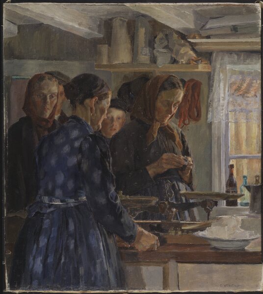Carl Wilhelmson, I byhandeln