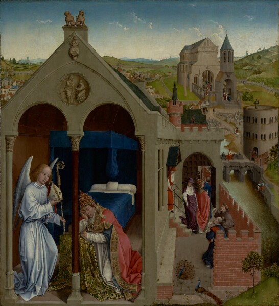 Rogier van der Weyden, The Dream of Pope Sergius
