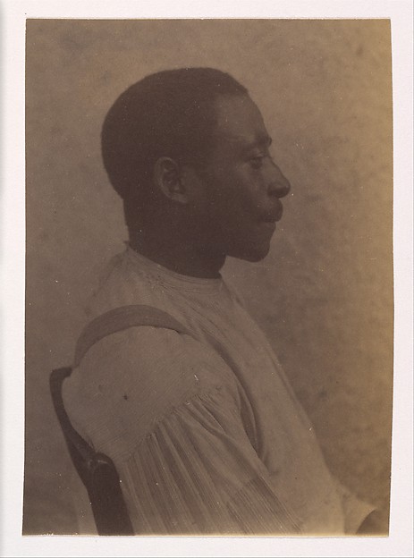 Thomas Eakins, [Profile of a Seated African American Man]