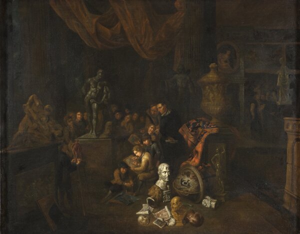 Gerard Thomas, Interiör från en konstskola