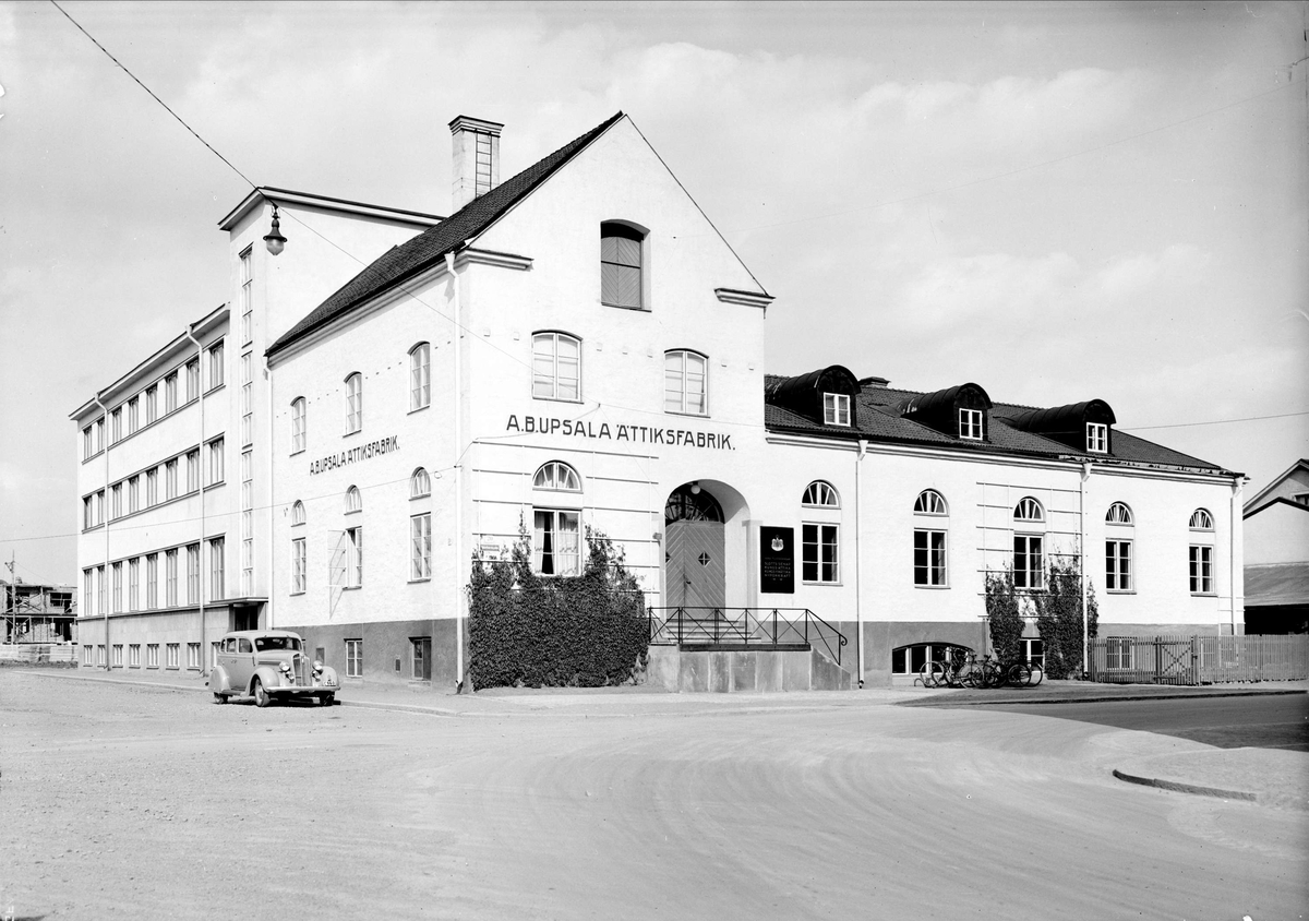 Paul Sandberg, AB Upsala Ättiksfabrik, kvarteret Ejnar, S:t Persgatan 39, Kvarngärdet, Uppsala maj1937