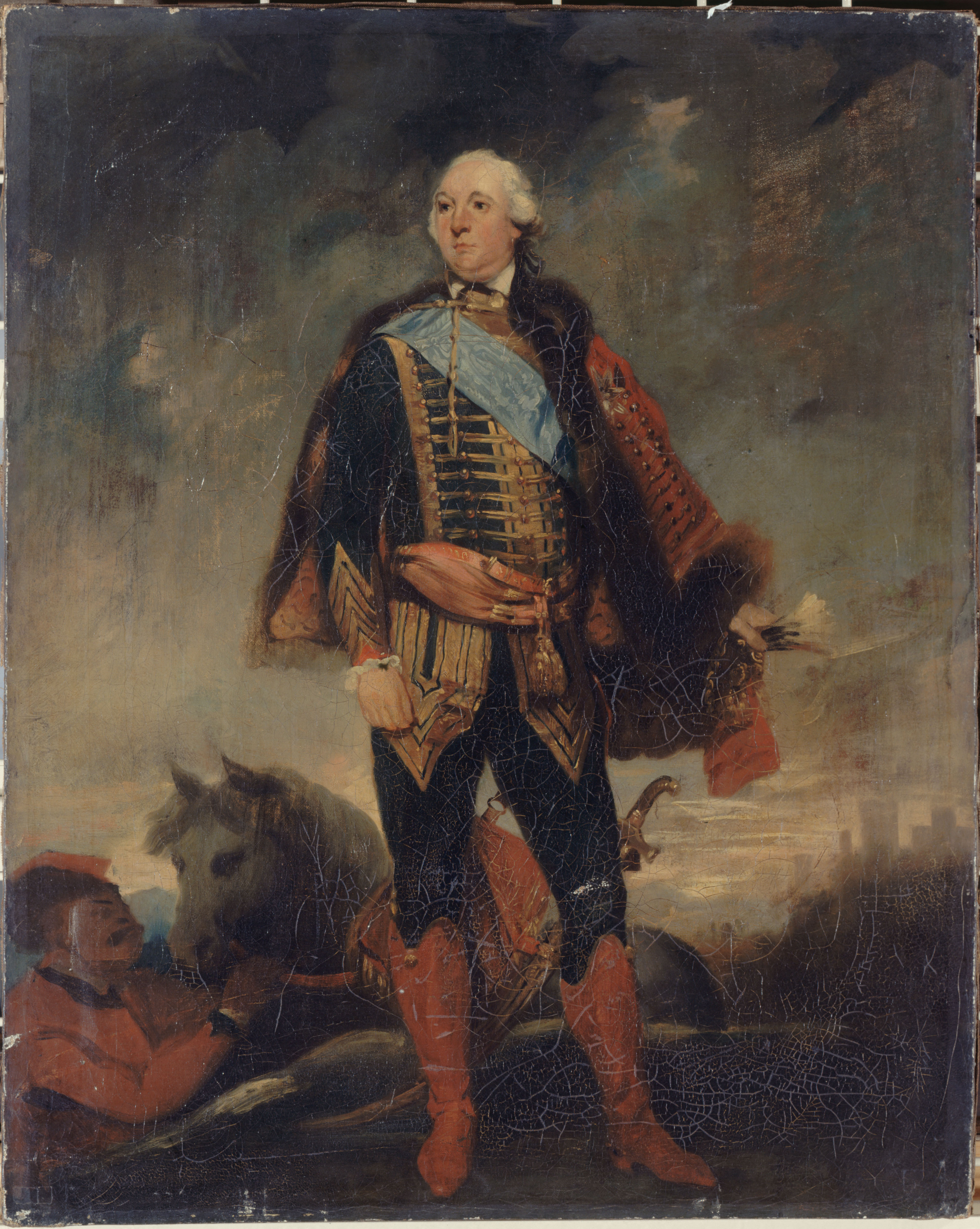 Anonyme, Portrait de Louis-Philippe-Joseph d'Orléans, duc de Chartres, depuis duc d'Orléans, dit Philippe-Egalité (1747-1793)