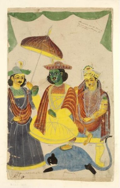 Unknown, Rama, Sita, Lakshmana and Hanuman