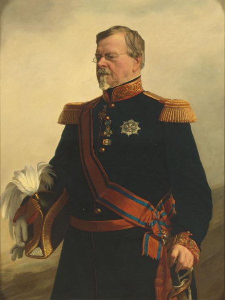 Jacob Spoel, Bernhard (1792-1862), hertog van Saksen-Weimar. Generaal in Nederlandse dienst