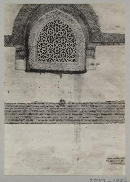 K.A.C. Creswell, Window grille in the mosque of Ahmad ibn Tulun, Cairo