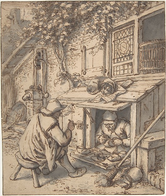 Adriaen van Ostade, The Cobbler
