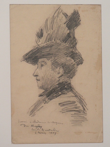 Antoine Bourdelle, Portrait de la marquise de Magny