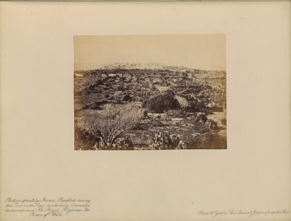 Francis Bedford, Yâfa - The Ancient Joppa, From the West