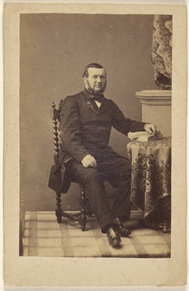 Unknown, [Unidentified bearded man, seated]