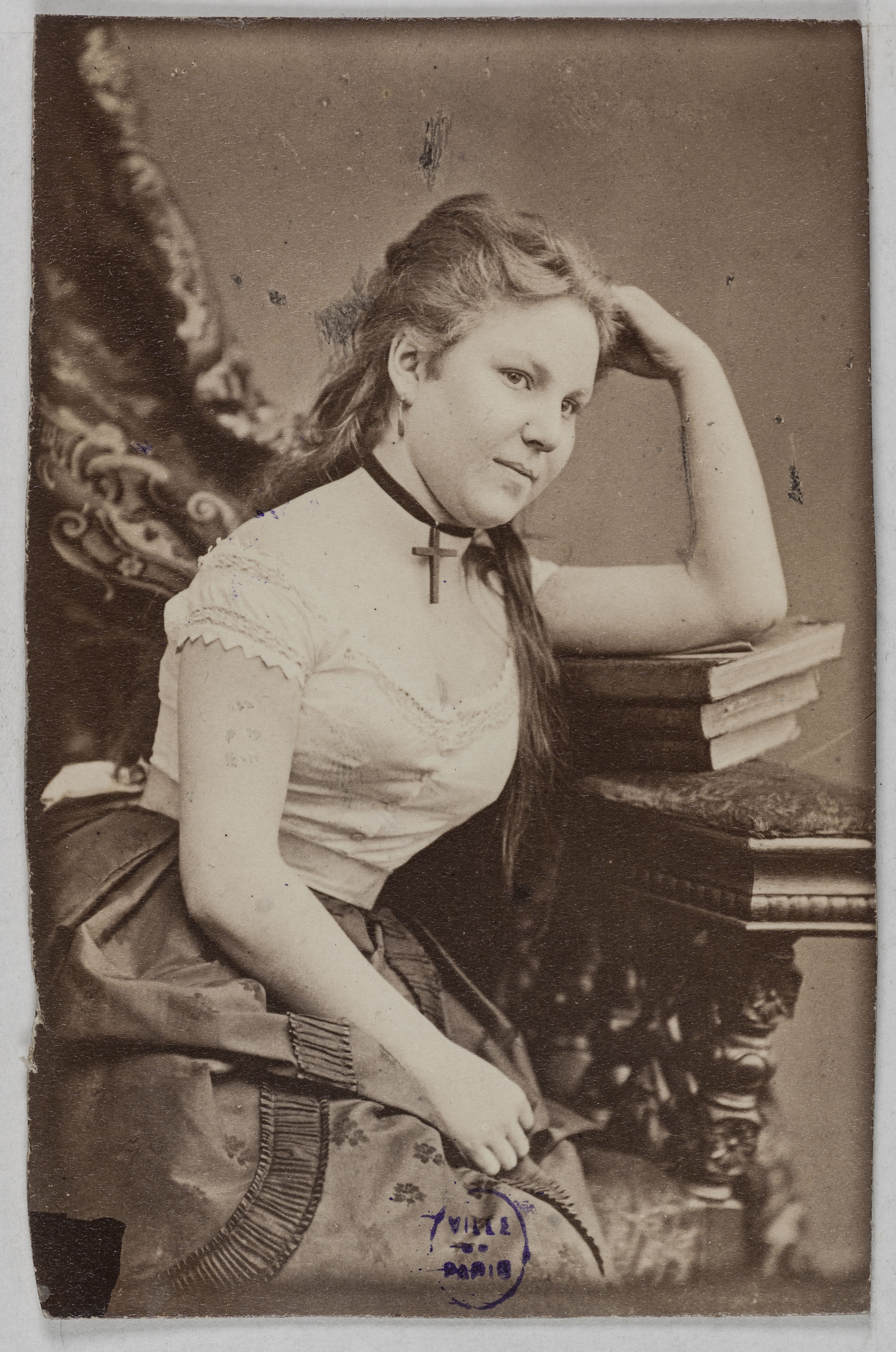 Anonyme, Portrait de Körnig, actrice allemande.