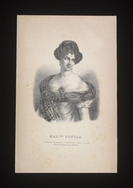 unknown, Mademoiselle Sontag