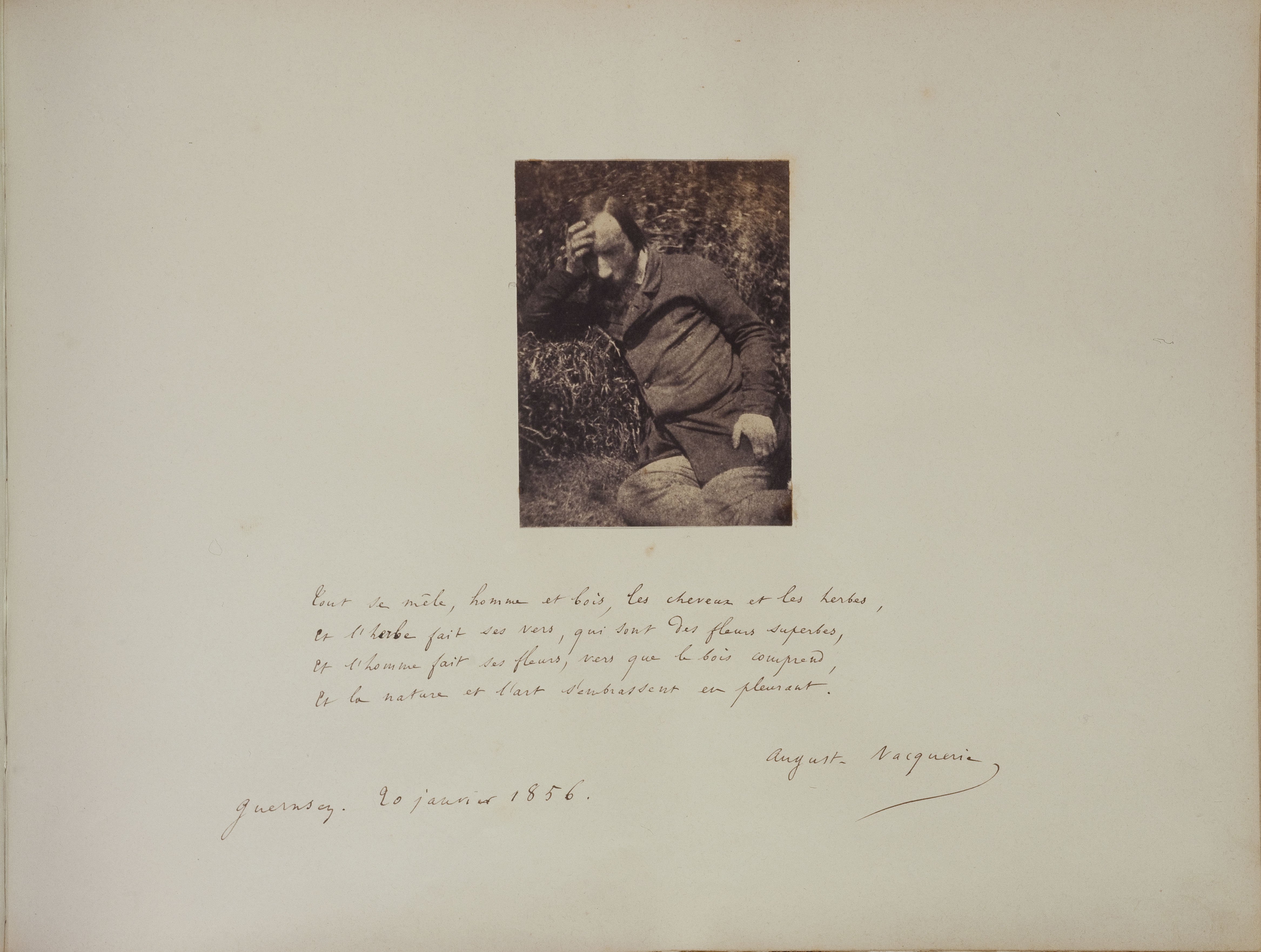 Charles Hugo, Auguste Vacquerie