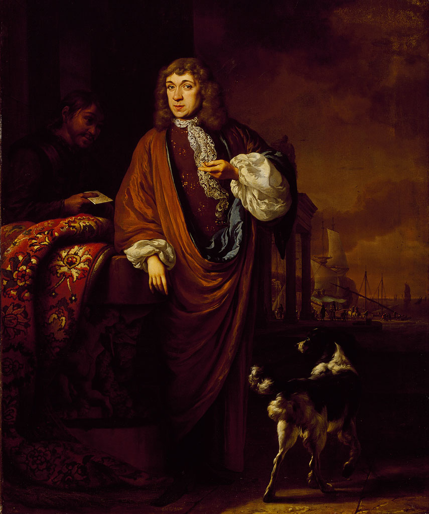 Jan Weenix, Portrait of Abraham van Bronckhorst (1656-?)
