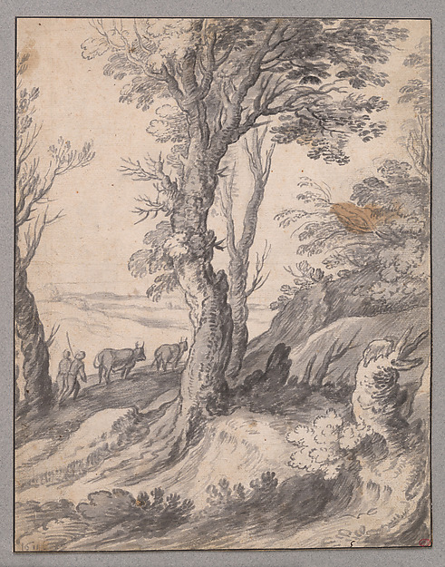 Paul Bril, Landscape with a Large Tree