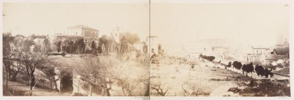Parker, John Henry, Palatine - General View over the Forum Romanum, from the Palatine near the Arch of Titus (?).