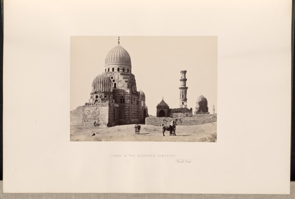Francis Frith, Tombs in the Southern Cemetery, Fourth View