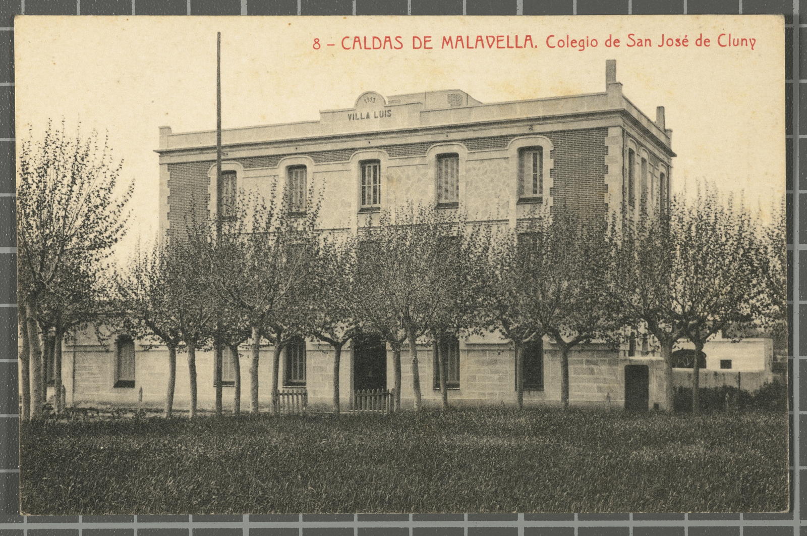 Desconegut, 8 - Caldas de Malavella. Colegio de San José de Cluny