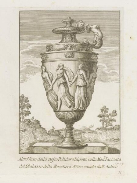 Giovanni Lanfranco, Raccolta di vasi diversi formati da illvstri artefici antichi e di varie targhe soprappóste álle fabbriche più insigni di Roma da celebri architetti moderni