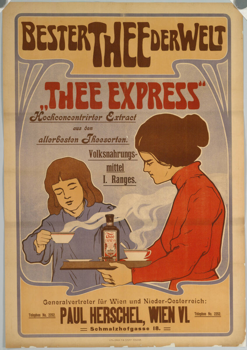 Anonym, "THEE EXPRESS" Kochconcentrirter Extract aus den allerbesten Theesorten.