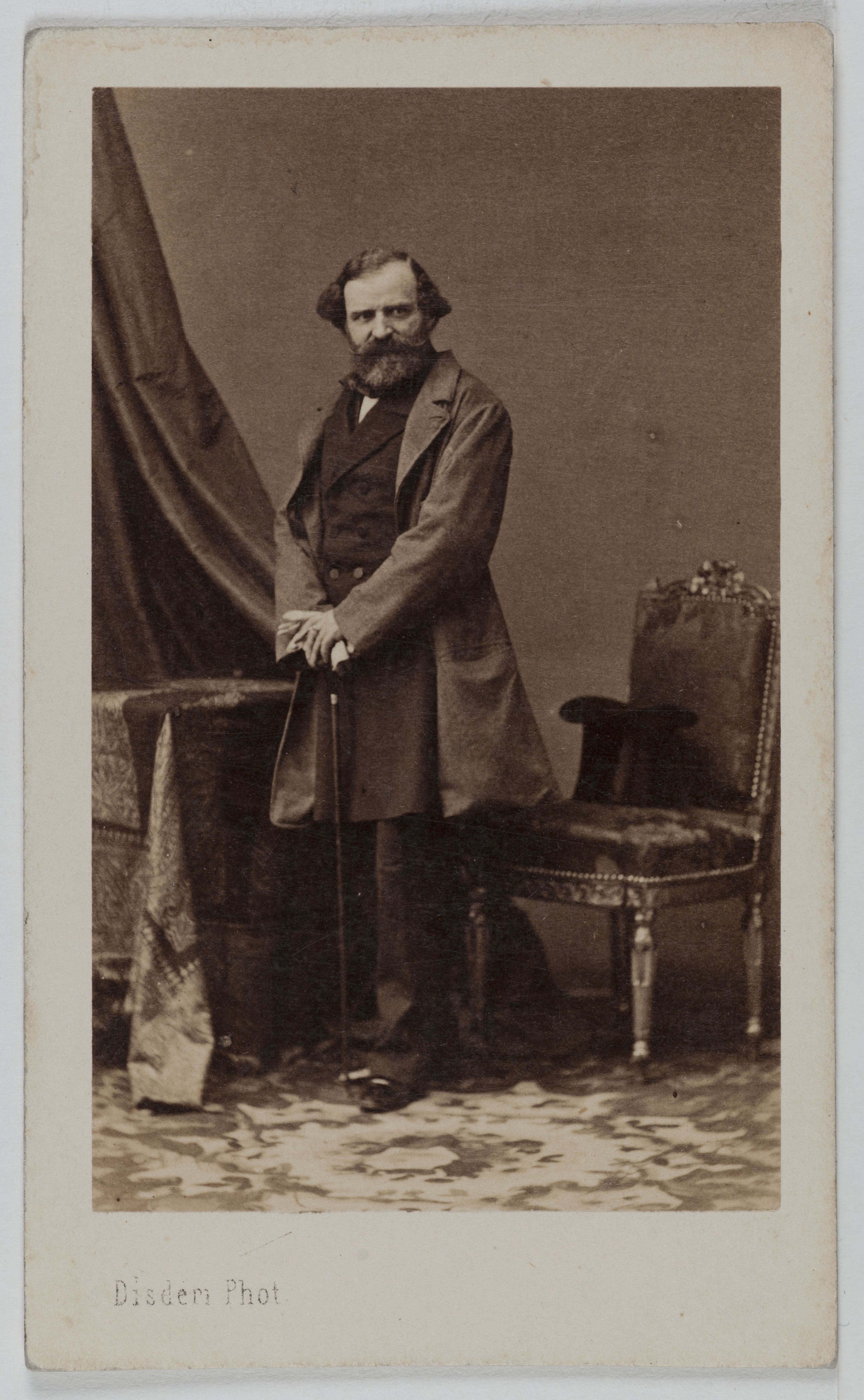 André-Adolphe-Eugène Disdéri, Portrait de Lepaulle Guillaume François Gabriel, (1804-1886), (peintre)