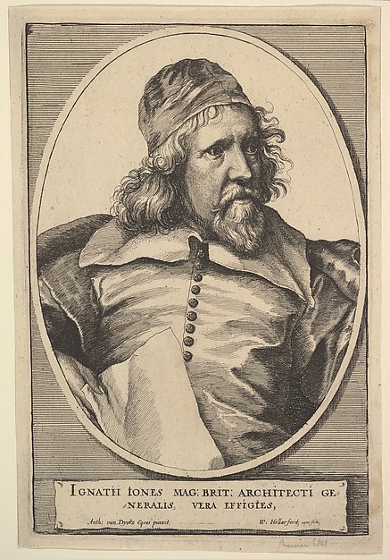 Wenceslaus Hollar, Inigo Jones (from Inigo Jones's "The most notable Antiquity of Great Britain vulgarly called Stone-heng on Salisbury Plain," 1655)