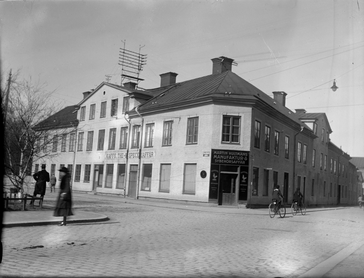 Carl Liljefors, The School Street Intersection - Svartsningen, the district Edda, Svartsningen en, Uppsala