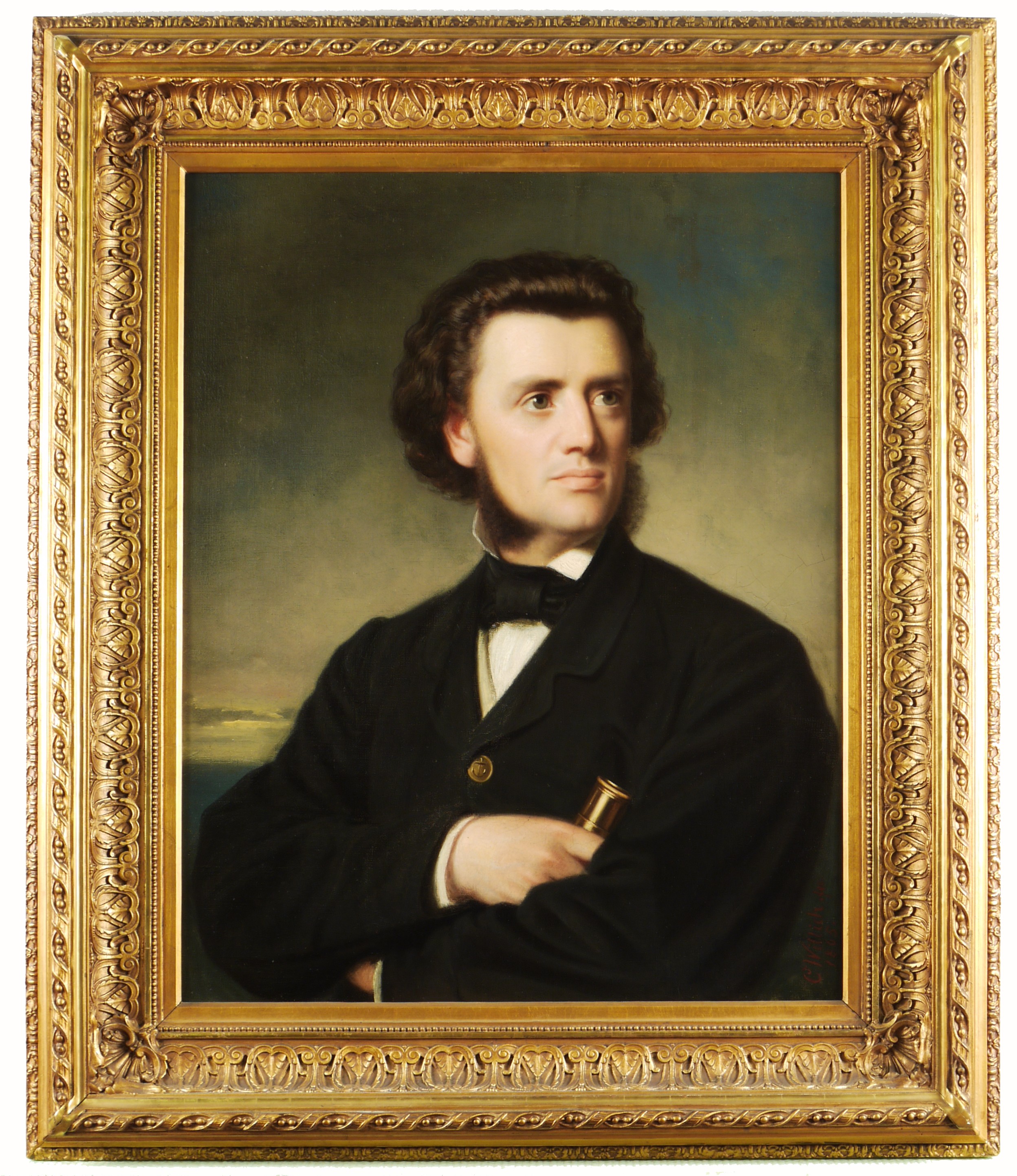 Cäsar Willich, Porträt des Geheimrats Prof.Dr. Georg von Neumayer (1826-1909)