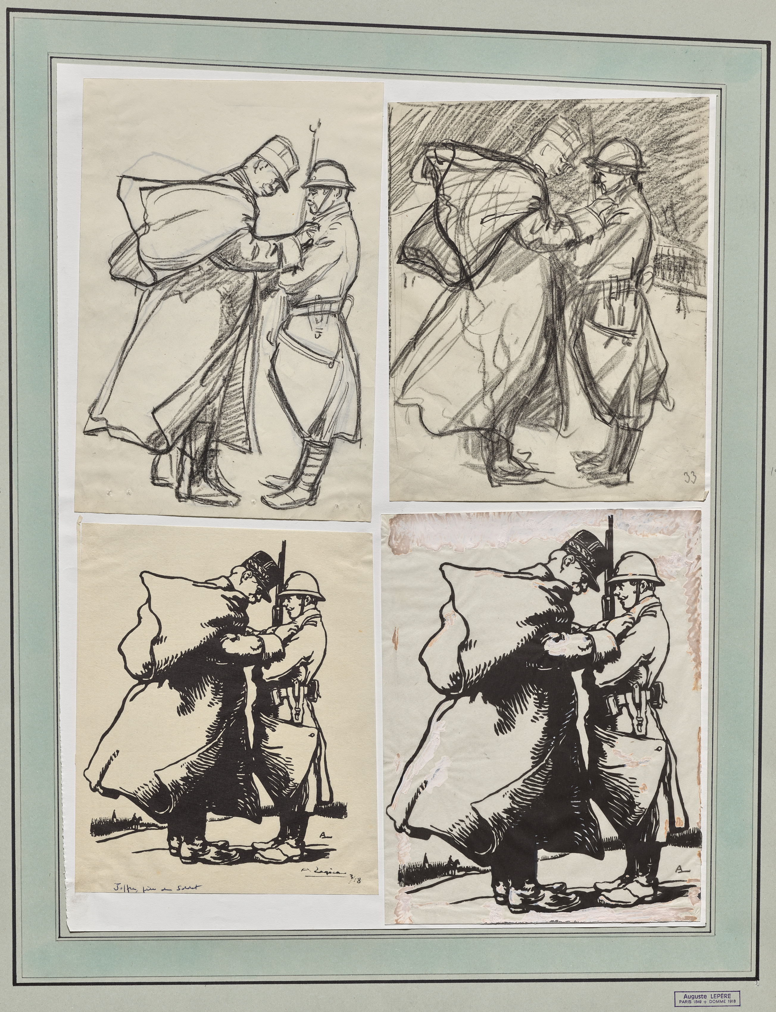 Auguste Louis Lepère, Joffre, père du soldat