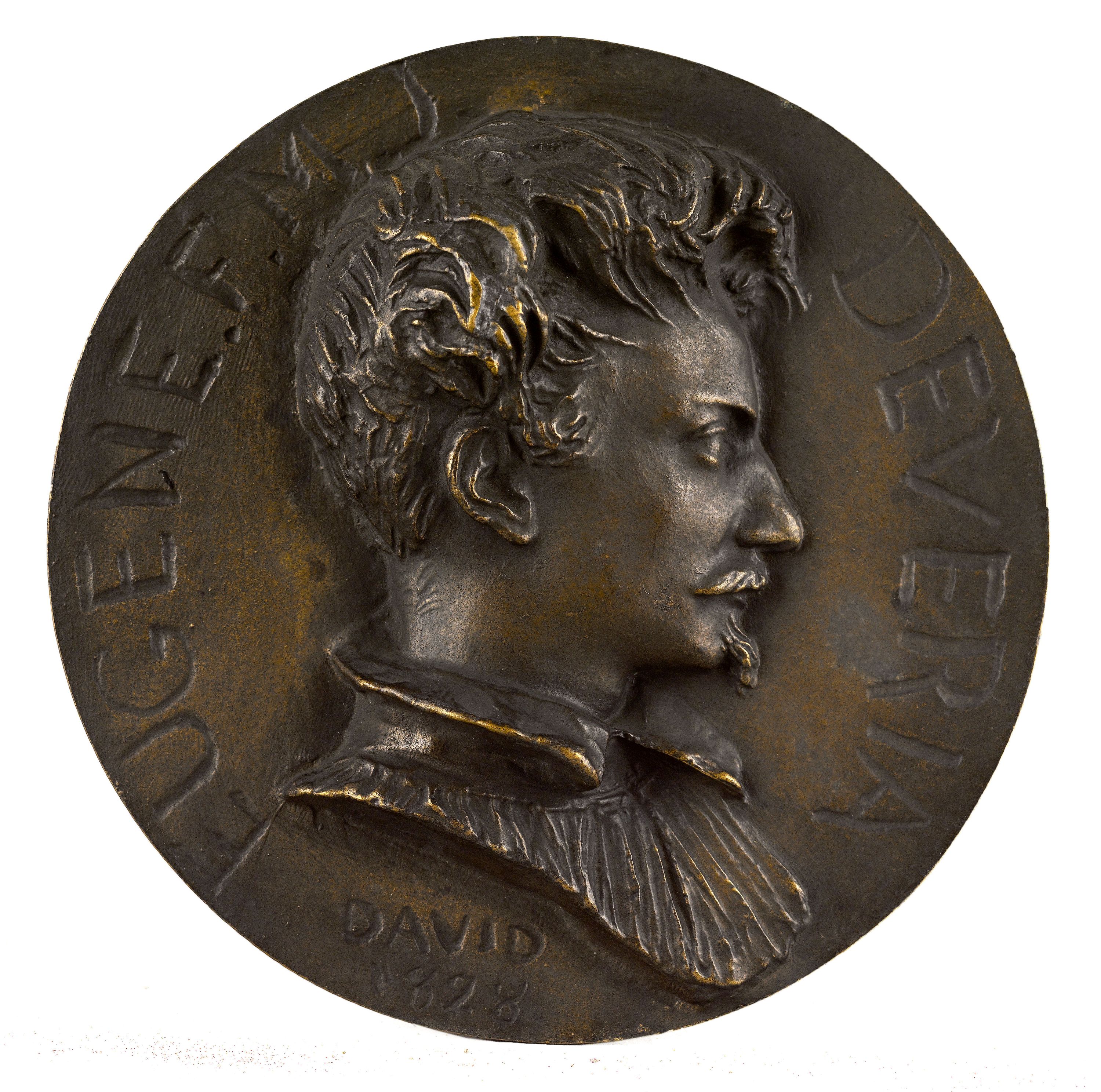 David d'Angers, Portrait d'Eugène Dévéria (1805-1865), peintre