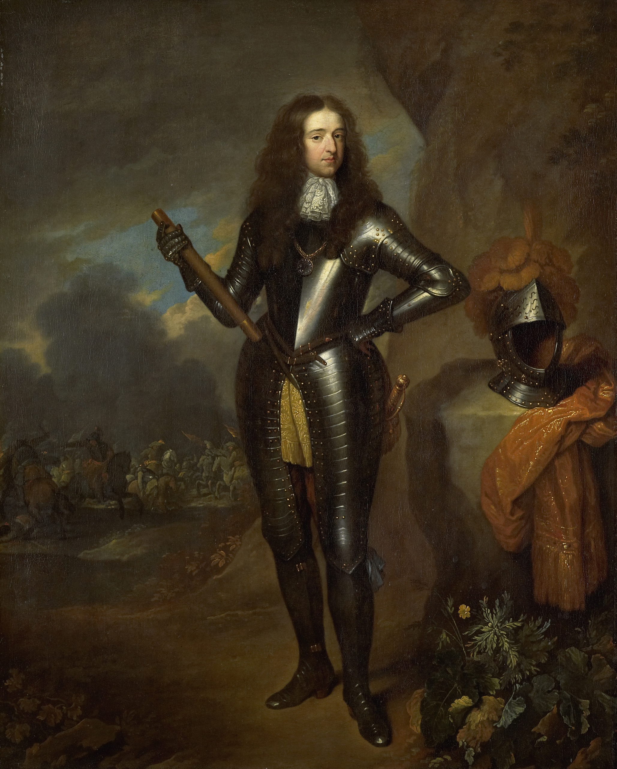 Caspar Netscher, William III (1650-1702), Prince of Orange and since 1689, King of England