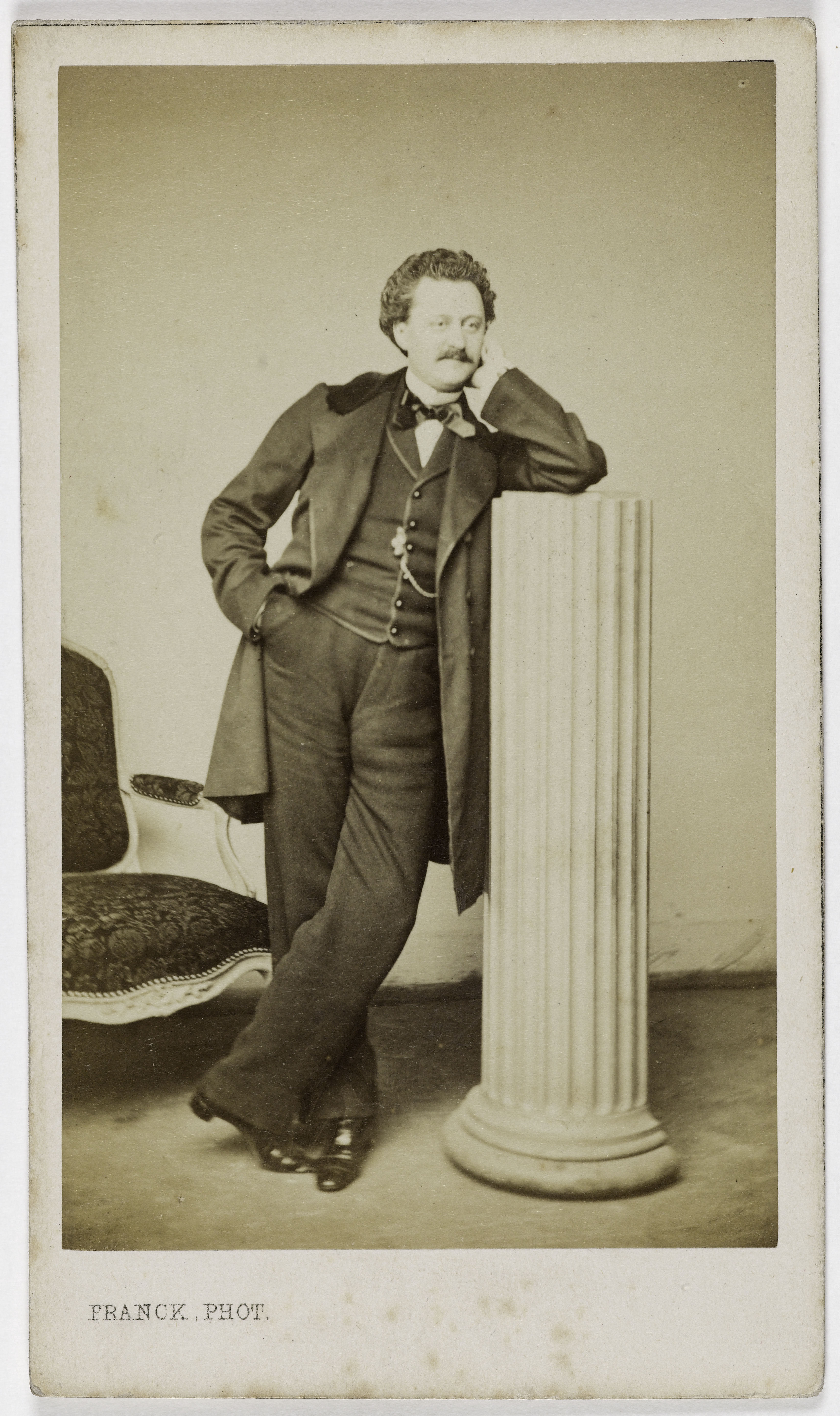 Franck, Portrait d'Adolphe Dupuis (1824-1891), (acteur)